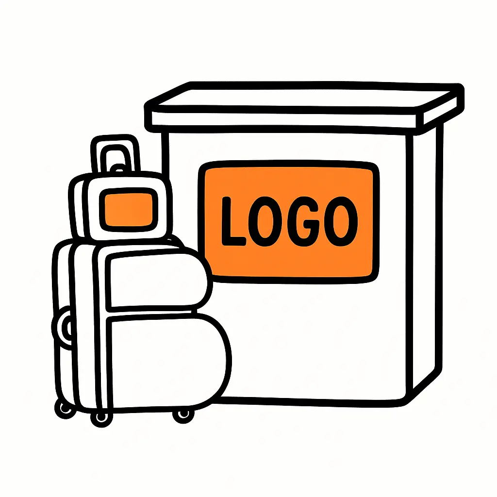 Graphic design for your stand or kakémono