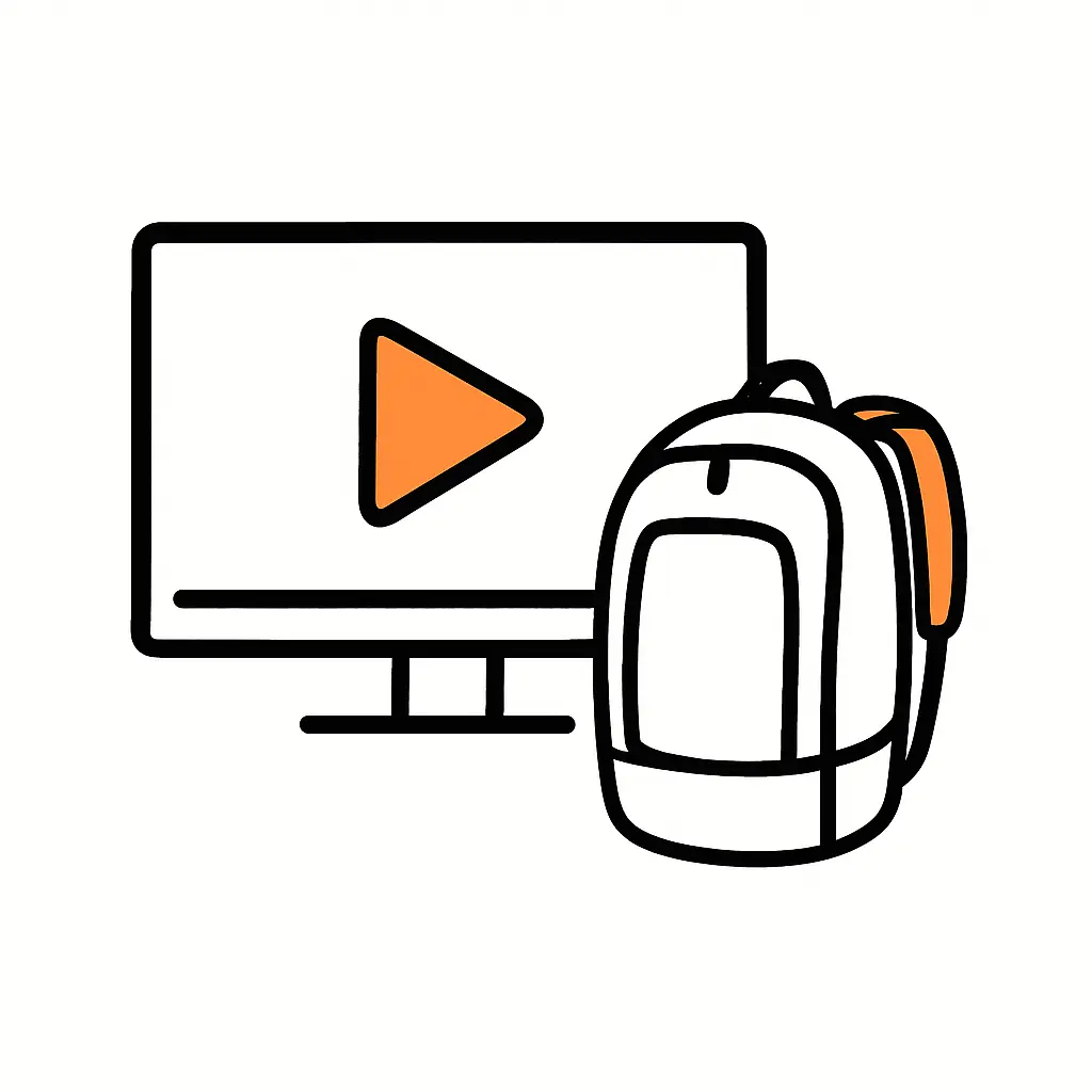 Broadcast your video on screens